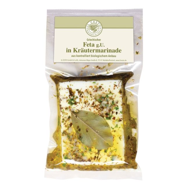 Original Griechischer Feta, mariniert