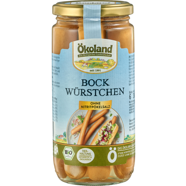 Bockwürstchen in Eigenhaut