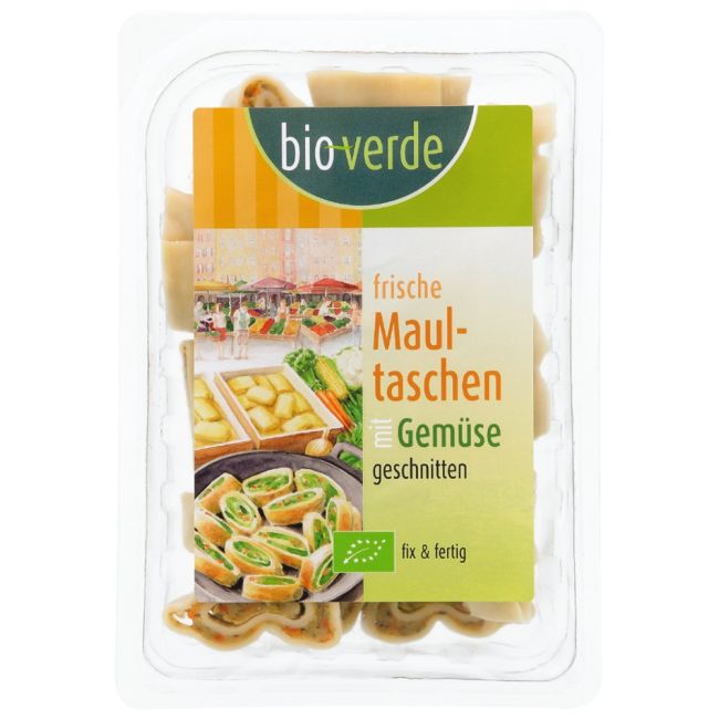 Maultaschen m. Gemüse geschnitten