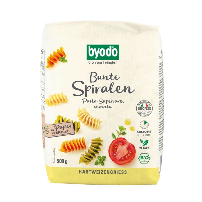 Spiralen semola bunt