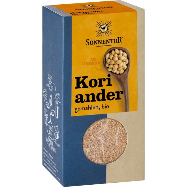 Koriander gemahlen Tüte