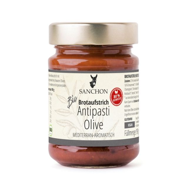 Brotaufstrich Antipasti Olive