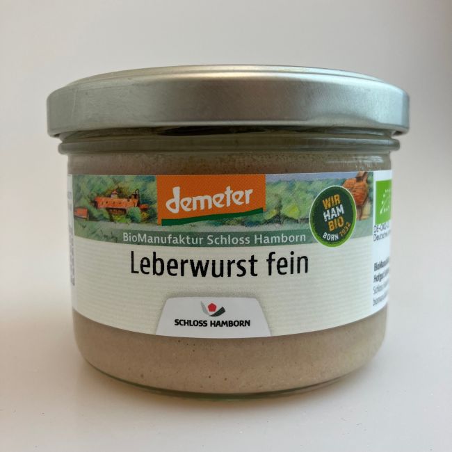Leberwurst - fein - Glas - 200 g