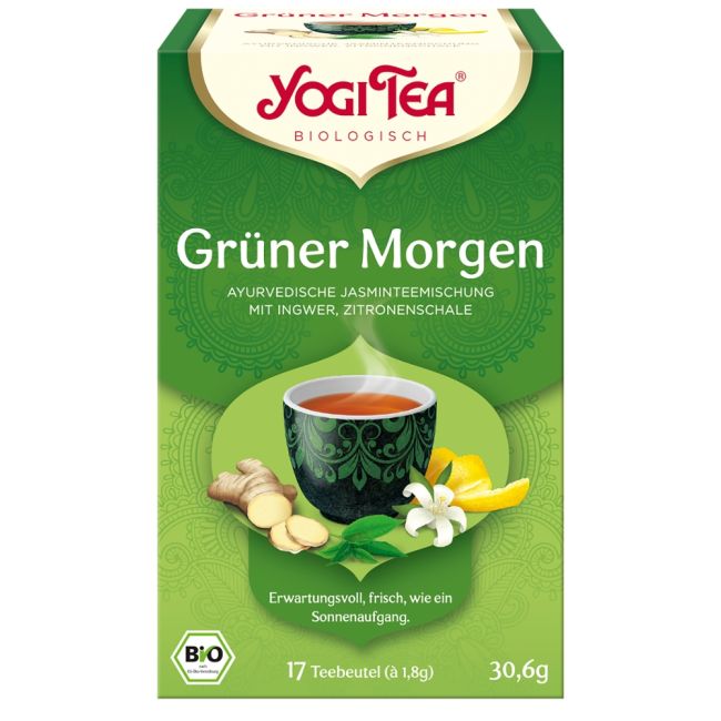 Yogi Tee Grüner Morgen Tee TB