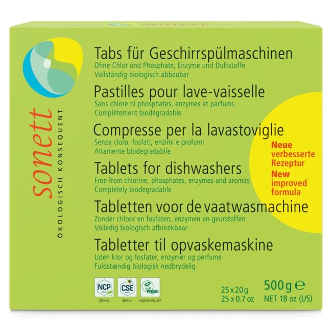 Tabs Geschirrspülmaschine