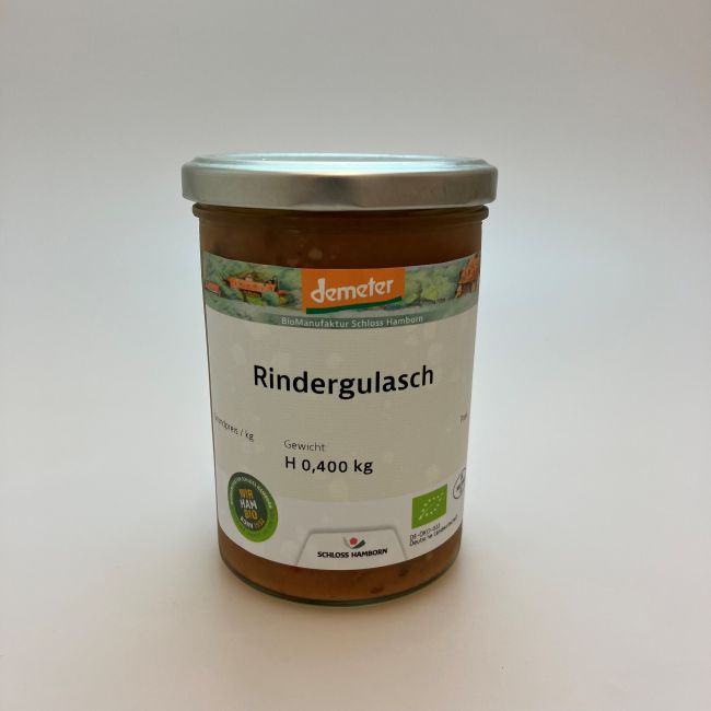 Rindergulasch - tafelfertig - 400 g